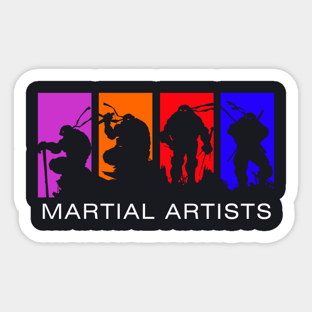 Martial Artist Sticker by AlexKramer